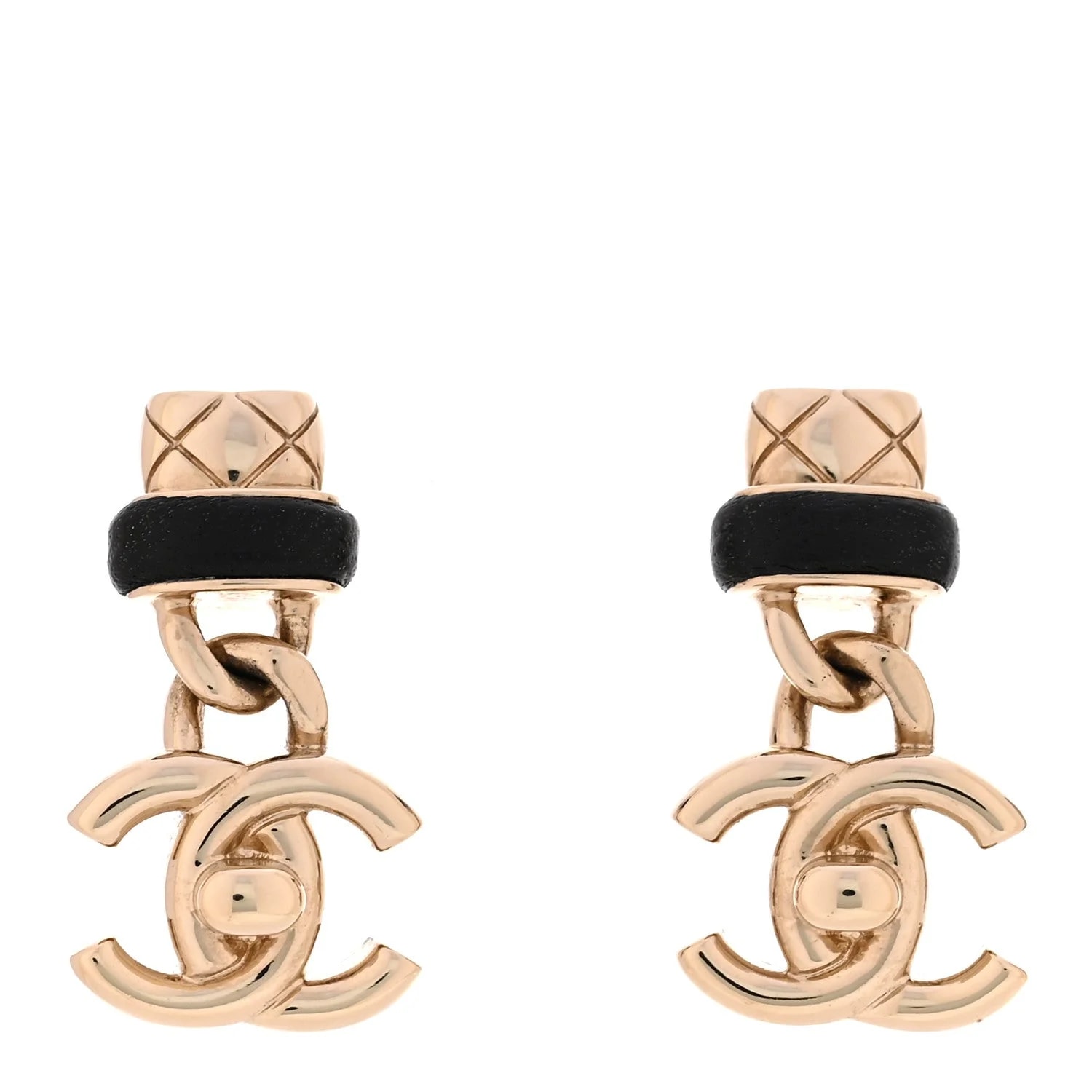 Chanel — CC Turnlock Drop — Jewelry — resale