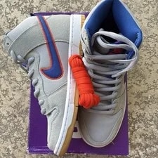 Nike SB — Worn 1x Nike SB Dunk High New York Mets. ’s Size 9. OG Box and Extra Laces — Sneaker — resale