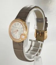 ' Cartier Ballon Blanc in 18K Rose Gold With Diamonds Ref.4162 4