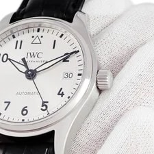 IWC IW324007 Pilot Automatic Silver Dial Steel Band 4