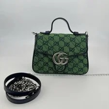 Gucci — Gucci GG Marmont Top Handle With -tone . — Handbag — resale