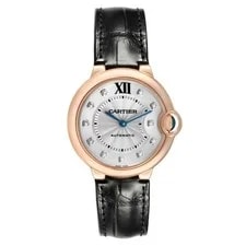 Cartier Ballon Bleu 36 Rose Gold Diamond WE902028 2