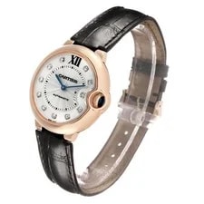 Cartier Ballon Bleu 36 Rose Gold Diamond WE902028 4