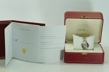 Cartier Ballon Bleu de Lady W69010Z4 3009 28mm Silver Dial 12092U 2