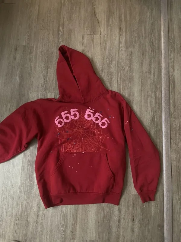 Sp5der Angel number hoodie 2