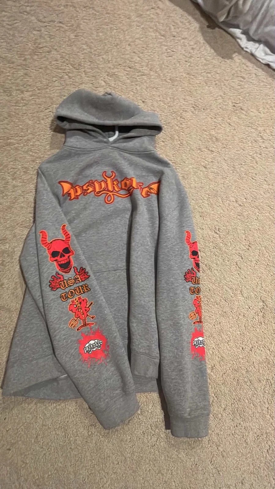 osamason psykotic tour hoodie — streetwear — resale