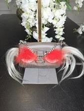 Fendi Micro Baguette Crossbody With Tone Hardware 2