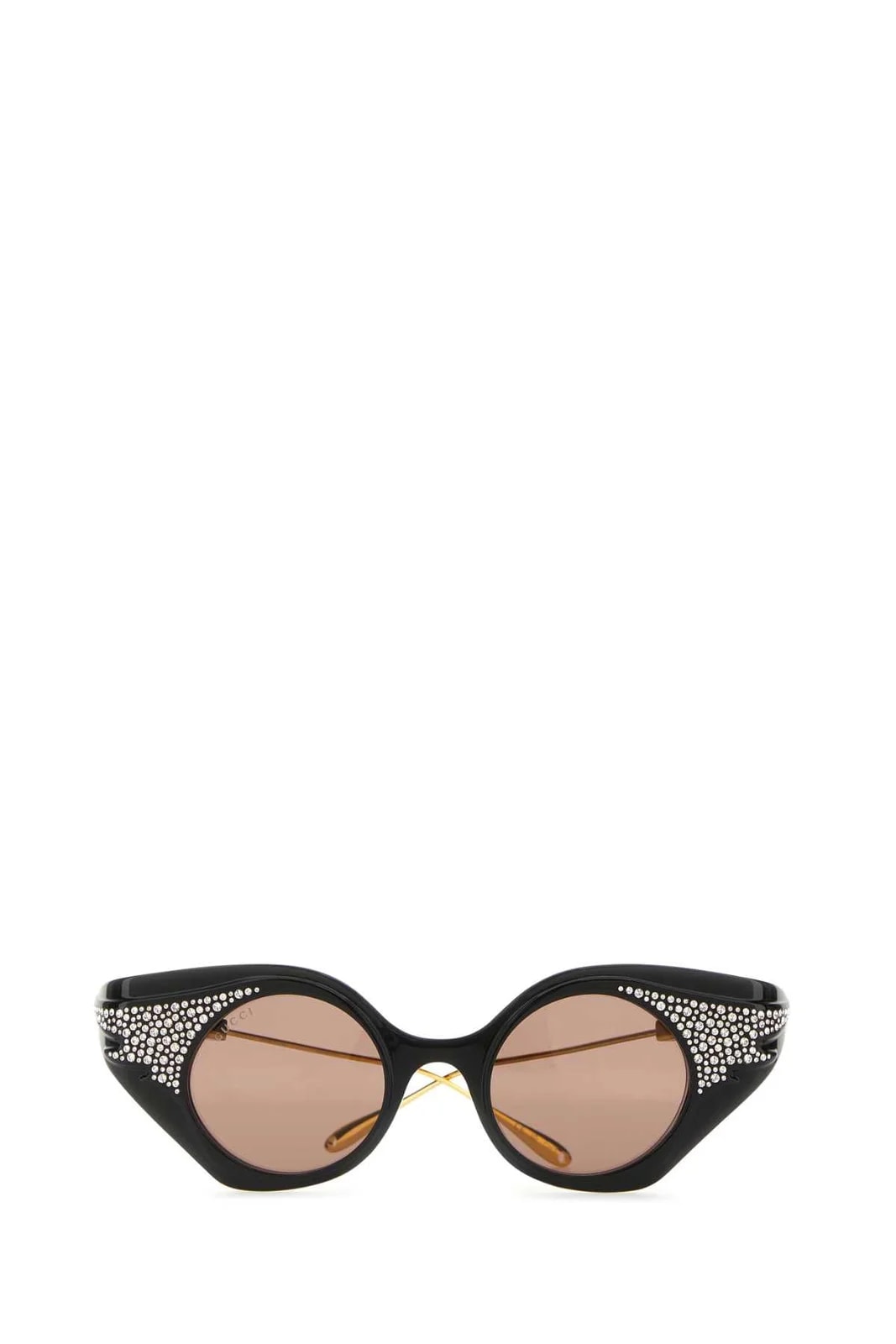 Gucci -Embellished Cat-Eye Sunglasses — Exterior: Acetate 2