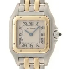 Cartier — Cartier Panthère SM 2 Row W25029B6 Yellow Gold / Stainless Steel 22mm #DW2648 — Watch — resale