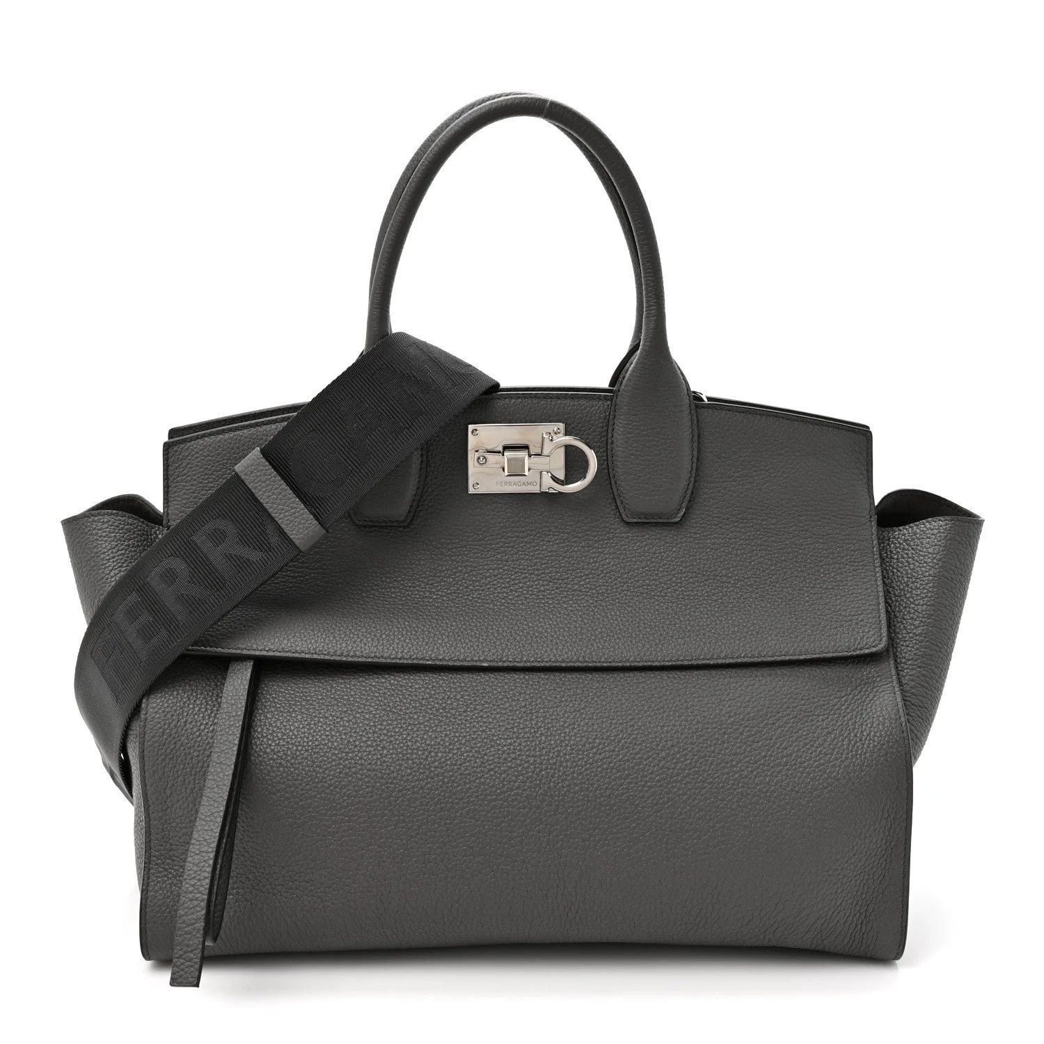 Salvatore Ferragamo — Large Studio Soft — Handbag — resale