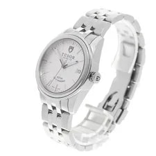 Tudor Glamour 55000 36mm SS Silver #C20514 2
