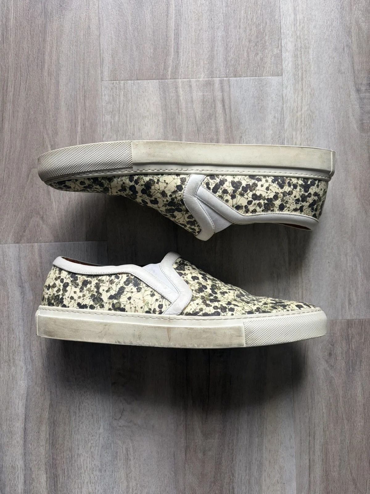 Givenchy — Givenchy Paint Splatter Low Top Slip on Shoes — Sneaker — resale