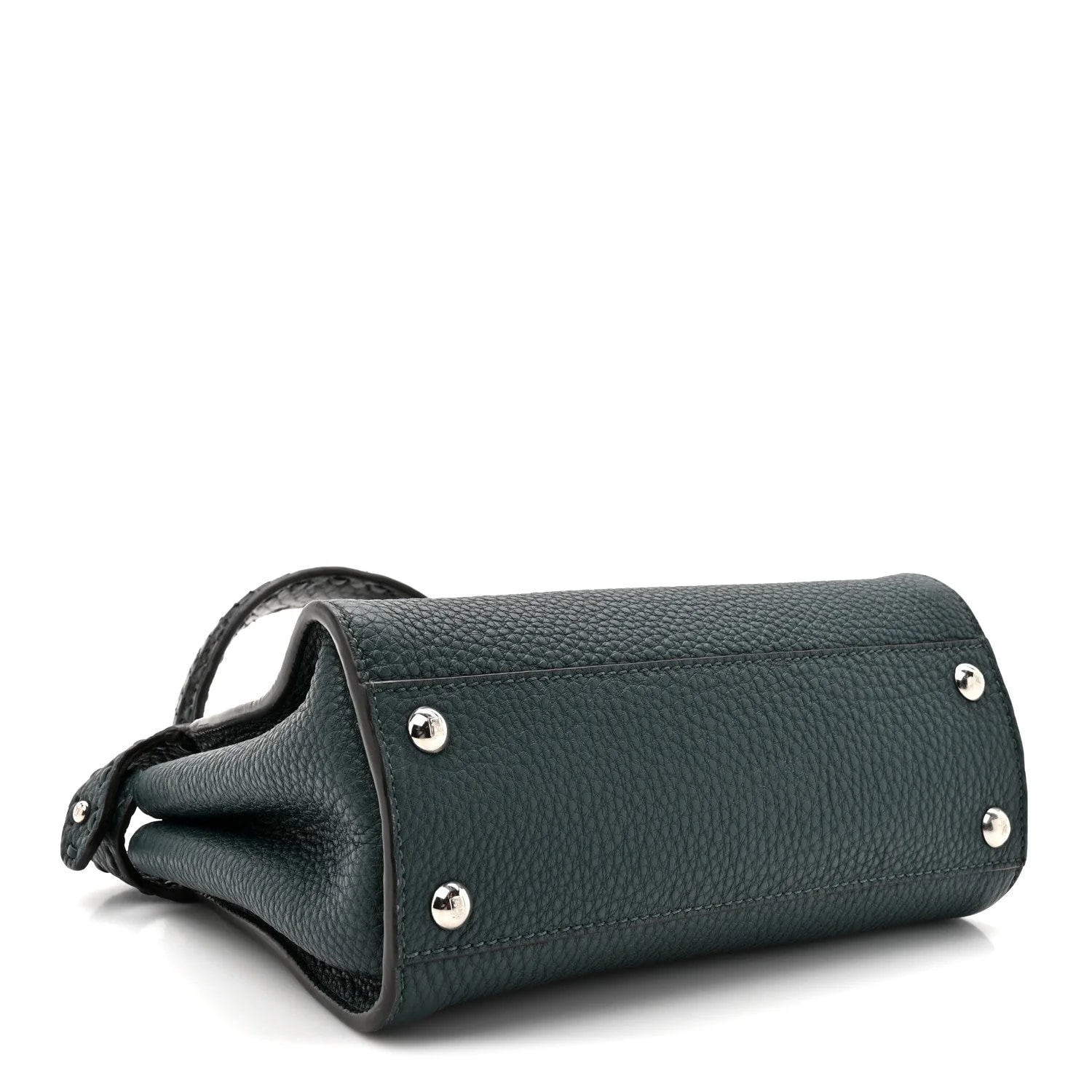 Cuoio Roma Sellerissima Sintetica Tape Stitch Mini Peekaboo Iconic Satchel 4
