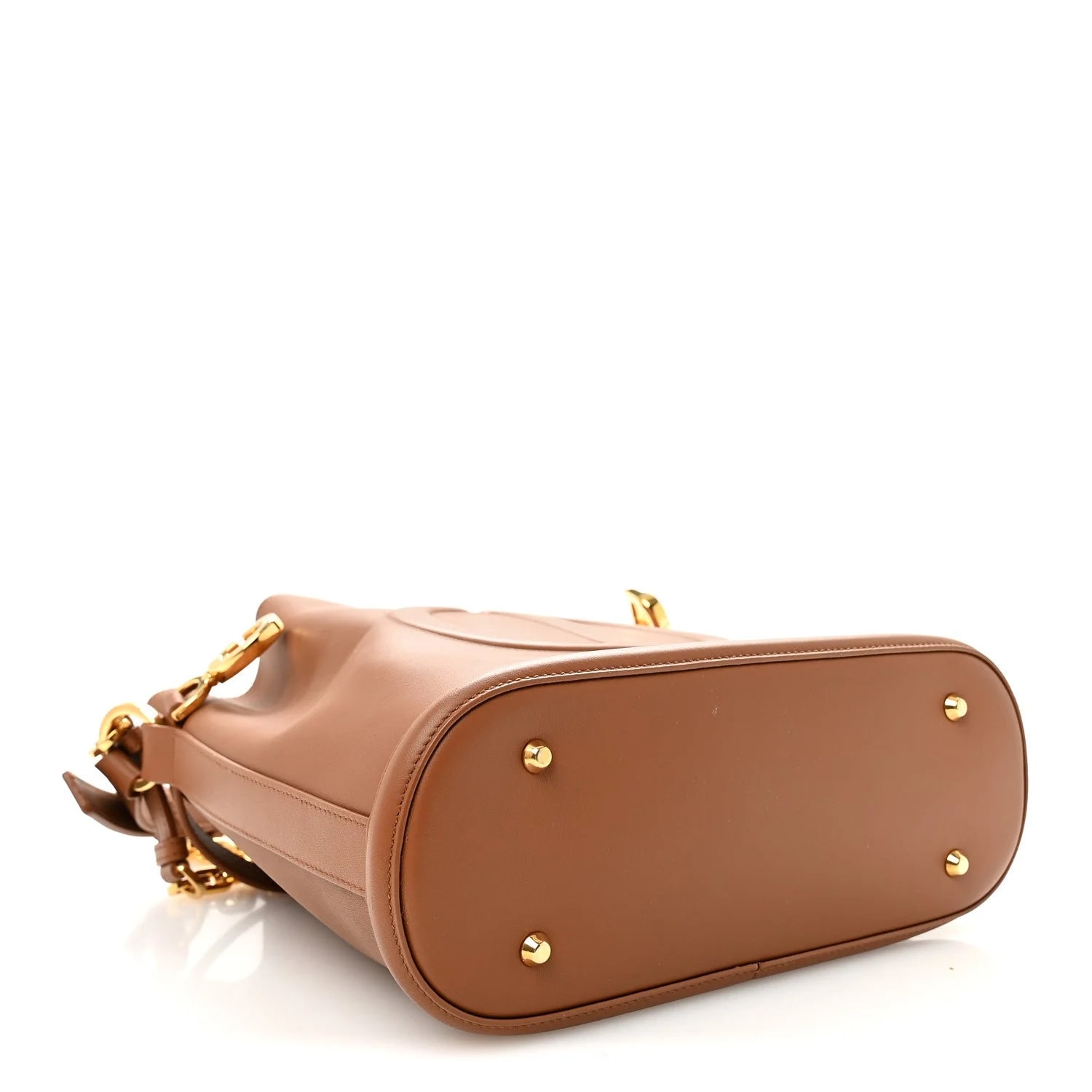 CD Embossed Medium C'est Chain Bucket Golden Saddle 4