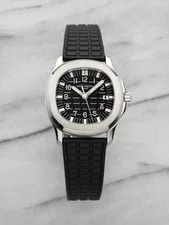 Patek Philippe — 2000s Patek Philippe Aquanaut 5064A Steel Black Dial Quartz 36mm — Watch — resale