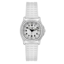 Patek Philippe Aquanaut Luce Steel White Dial Diamond 5067A 2