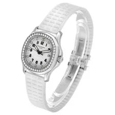 Patek Philippe Aquanaut Luce Steel White Dial Diamond 5067A 4