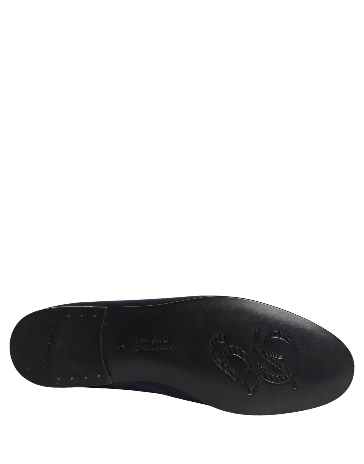 Dolce & Gabbana — Dolce & Gabbana DG Logo Dress Loafers Shoes — Designer Shoe — resale