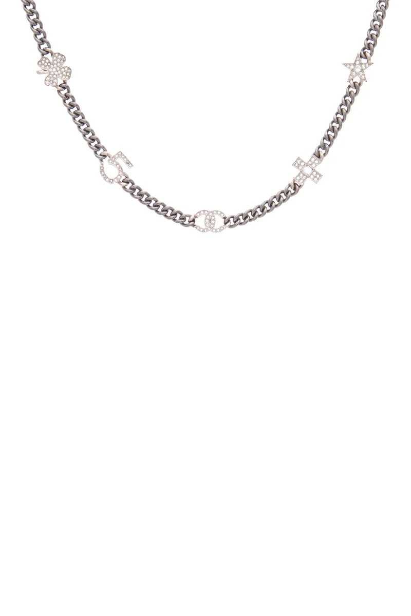Chanel — Strass CC Lucky Charms Choker — Jewelry — resale