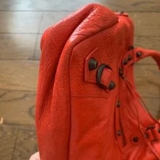 Balenciaga the City 2Way W/ Strap Mirror Dust 4