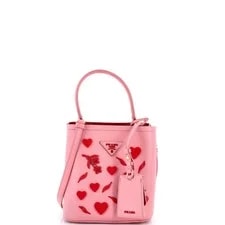 Prada — Prada Panier Bucket Embellished Small — Handbag — resale