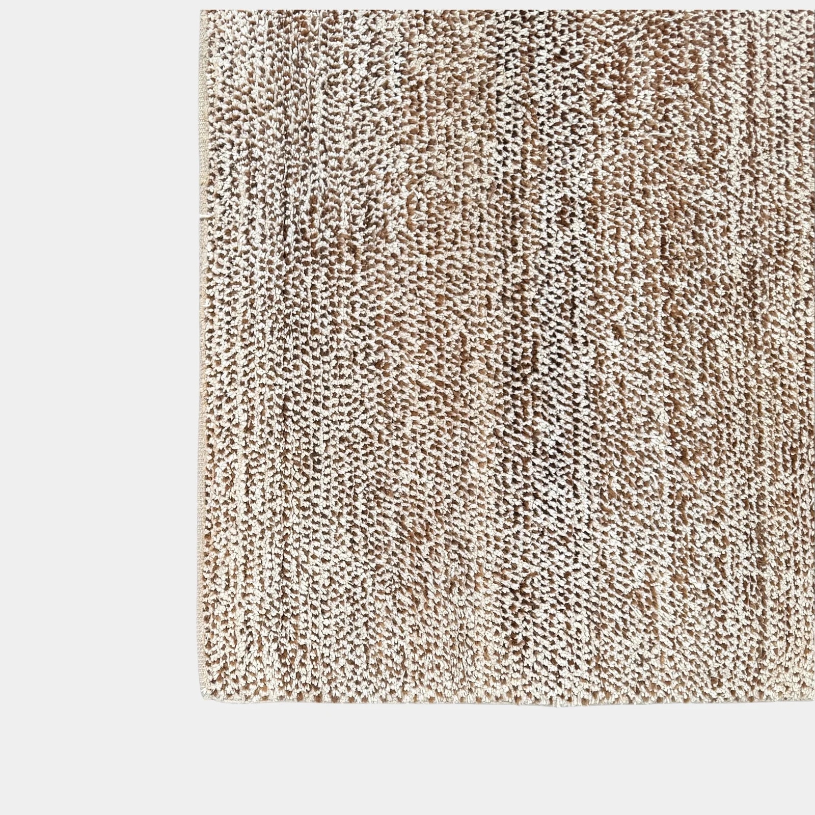 ABC Rugs — ABC Carpet and Home Brown Solid Textured Silk Rug - 8' X 10' — decorative_object — resale