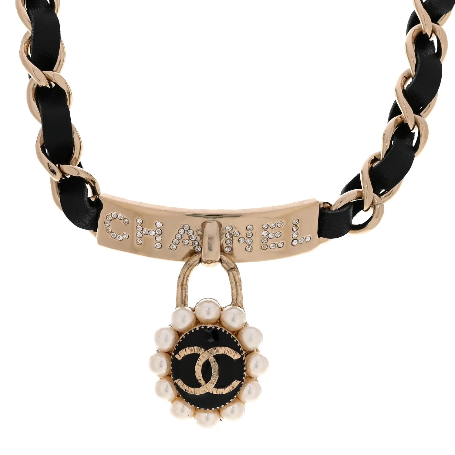 Chanel — CC Chain Choker Pearly — Jewelry — resale