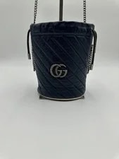 Gucci — Gucci GG Marmont Mini Bucket Chain Strap 575163 — Handbag — resale