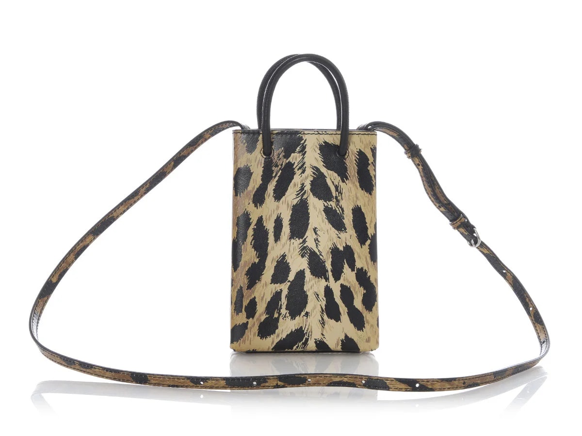 Balenciaga Leopard Print Smooth Shipping Phone 4