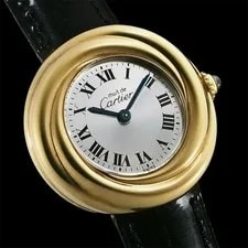 Cartier Must W1010644 26mm Silver 925 / Gold Plated Silver #SU3453 2
