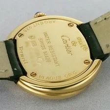 Cartier Must W1010644 26mm Silver 925 / Gold Plated Silver #SU3453 4