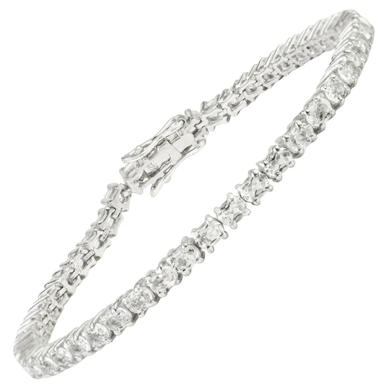 Silvorra — Silvorra Statement 8.6 Carat Tennis in Sterling — Jewelry — resale