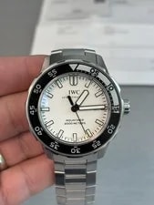 IWC — IWC Aquatimer 2000 IW356811 White Dial Bracelet Rubber 2025 — Watch — resale