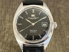 IWC — IWC Yacht Club Gerald Genta Design Black Mirror Dial Ref.R811AD 36mm Date — Watch — resale