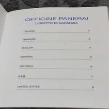 Officine Panerai Certified Chronometer From Japan 3