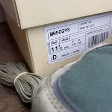 New Balance Teddy Santis X 990v3 Size 11.5 M990GP3 3