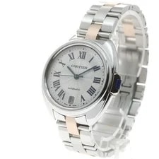 Cartier — Cartier Clé de CRW2CL0003 35mm SS Silver Dial Automatic #C4158 — Watch — resale