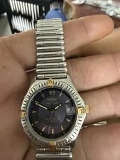 Breitling — Breitling Perpetual Sirius B62022 Blue Dial With Bullet Bracelet — Watch — resale
