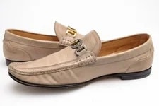 Dolce&Gabbana Bit Loafers Shoes Genuine Off-White Italy 3