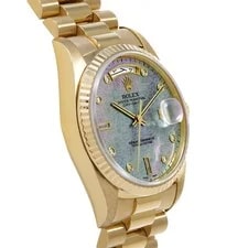 Rolex Day-Date 18238A 36mm Yellow Gold Blue #WW261 3