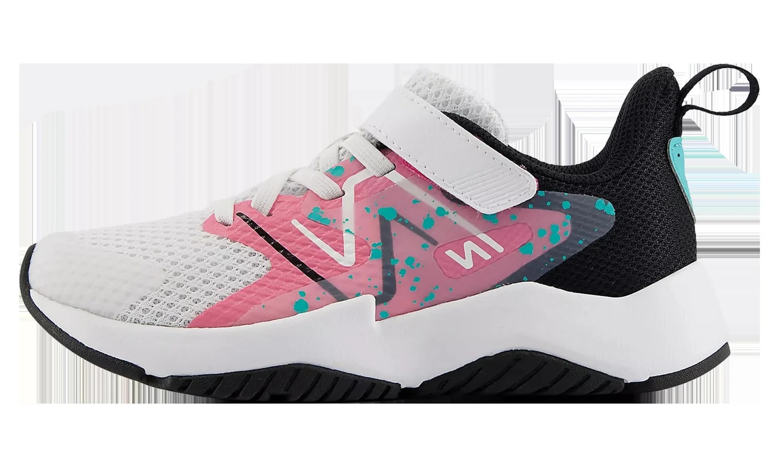 Rave Run v2 Bungee Lace With Top Strap PS " Real Paint Splatter" YTRAVFP2 W 4