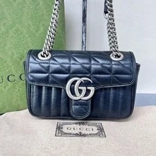 Gucci — Gucci GG Marmont Small Matelassé ' - Excellent #1KCGHHM — Handbag — resale