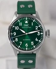 IWC Pilot, 43mm, Green Dial, IW329306, Complete Set, Excellent Condition 3