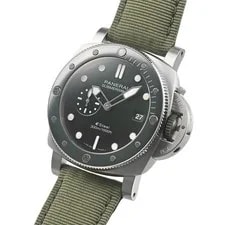 Panerai Submersible Quaranta Quattro ES Steel Verde Smerado PAM01287 TO309122 2
