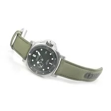 Panerai Submersible Quaranta Quattro ES Steel Verde Smerado PAM01287 TO309122 4