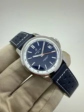 Breitling — 2026 Breitling Top Time Blue Dial Leather Stainless Steel 38mm AB3113 B+P — Watch — resale