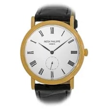 Patek Philippe 18K Yellow Gold 36mm Calatrava 5119 J Warranty 2012 Box Minty 2
