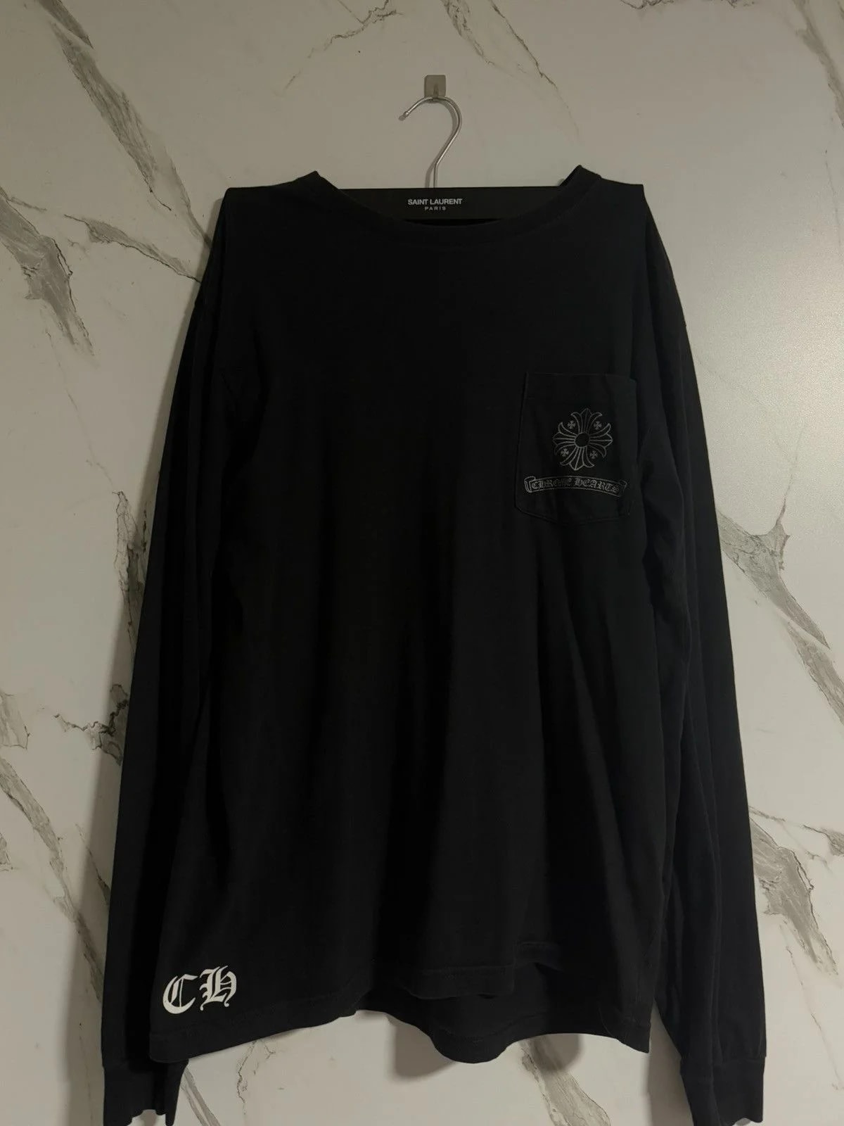 Hearts Cross Logo Long Sleeve Tee/ T Shirt 2
