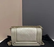 Chanel Boy Medium Flap Crossbody 3D Camellia Flower 2