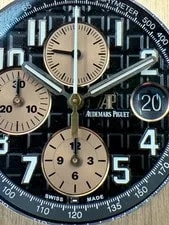 Audemars Piguet Royal Oak Offshore Half Brick Gold Black Dial 42mm 26470OR 2